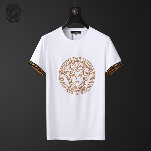Replica Versace Tracksuits Short Sleeved For Men #960444 $60.00 USD for Wholesale