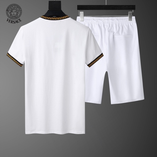 Replica Versace Tracksuits Short Sleeved For Men #960446 $60.00 USD for Wholesale