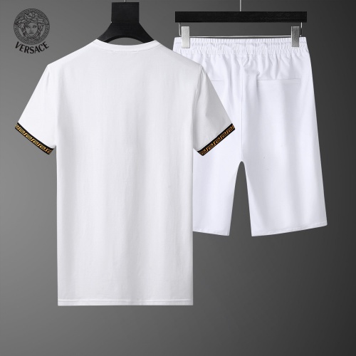 Replica Versace Tracksuits Short Sleeved For Men #960449 $60.00 USD for Wholesale