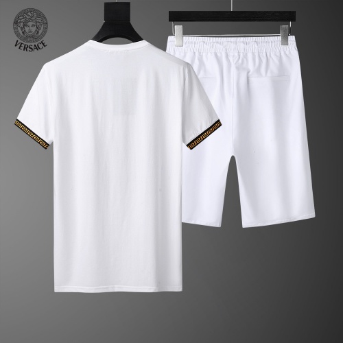 Replica Versace Tracksuits Short Sleeved For Men #960452 $60.00 USD for Wholesale
