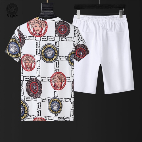 Replica Versace Tracksuits Short Sleeved For Men #960457 $60.00 USD for Wholesale