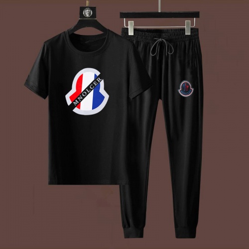 Moncler Tracksuits Short Sleeved For Men #960460 $76.00 USD, Wholesale Replica Moncler Tracksuits