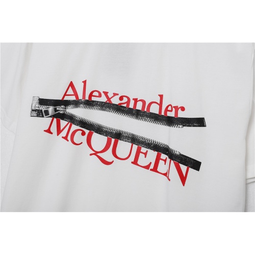 Replica Alexander McQueen T-shirts Short Sleeved For Unisex #960502 $32.00 USD for Wholesale