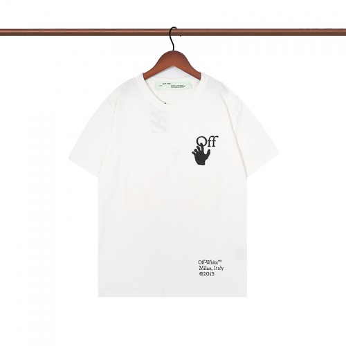 Replica Off-White T-Shirts Short Sleeved For Unisex #960546 $32.00 USD for Wholesale