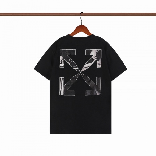 Off-White T-Shirts Short Sleeved For Unisex #960547 $32.00 USD, Wholesale Replica Off-White T-Shirts