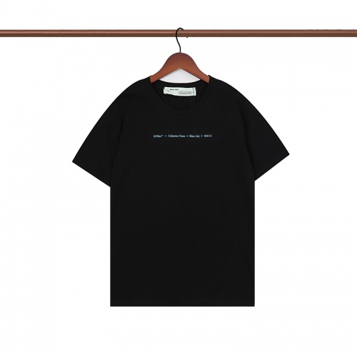 Replica Off-White T-Shirts Short Sleeved For Unisex #960548 $29.00 USD for Wholesale