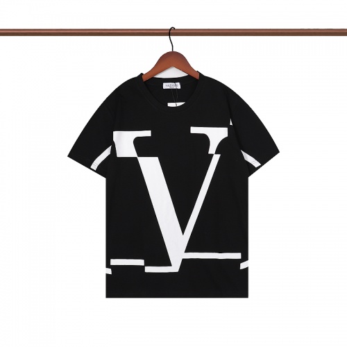 Valentino T-Shirts Short Sleeved For Unisex #960552 $32.00 USD, Wholesale Replica Valentino T-Shirts
