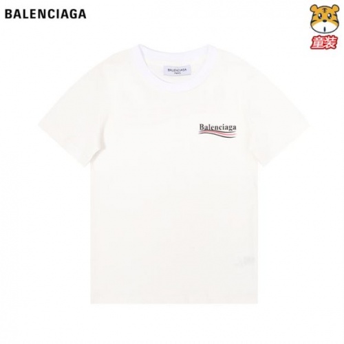 Replica Balenciaga Kids T-Shirts Short Sleeved For Kids #960553 $27.00 USD for Wholesale