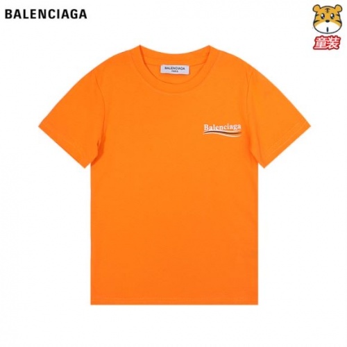 Replica Balenciaga Kids T-Shirts Short Sleeved For Kids #960554 $27.00 USD for Wholesale