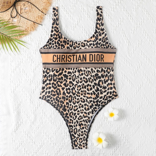 Christian Dior Bathing Suits Sleeveless For Women #960615 $29.00 USD, Wholesale Replica Christian Dior Bathing Suits