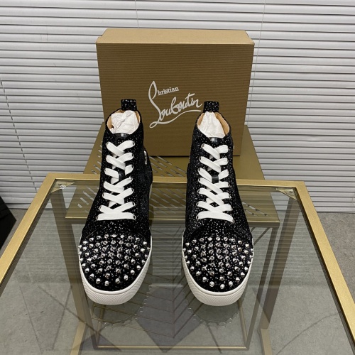 Replica Christian Louboutin High Tops Shoes For Women #960851 $98.00 USD for Wholesale