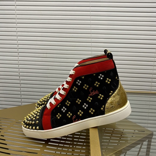 Replica Christian Louboutin High Tops Shoes For Women #960852 $98.00 USD for Wholesale