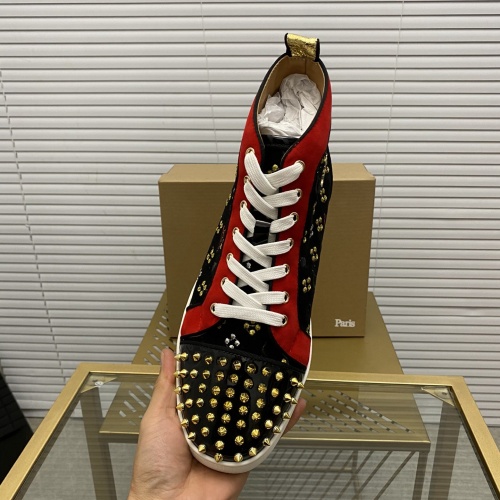 Replica Christian Louboutin High Tops Shoes For Women #960852 $98.00 USD for Wholesale
