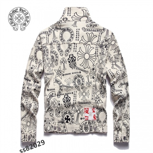 Replica Chrome Hearts Jackets Long Sleeved For Men #961028 $60.00 USD for Wholesale