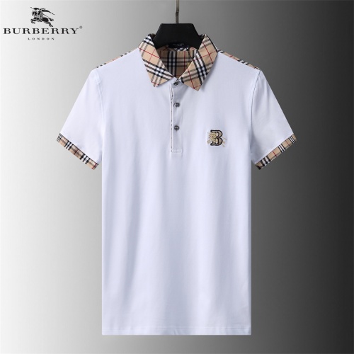 Replica Burberry Tracksuits Short Sleeved For Men #961063 $72.00 USD for Wholesale