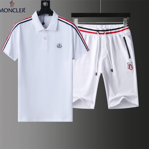 Moncler Tracksuits Short Sleeved For Men #961073 $72.00 USD, Wholesale Replica Moncler Tracksuits