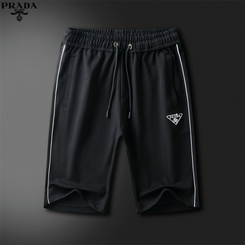 Replica Prada Tracksuits Short Sleeved For Men #961081 $72.00 USD for Wholesale