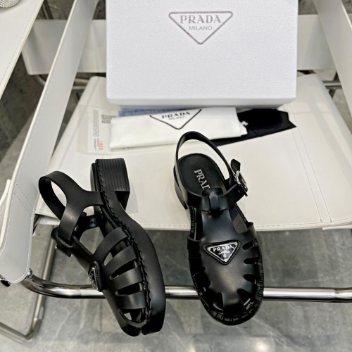 Replica Prada Sandal For Women #961101 $88.00 USD for Wholesale