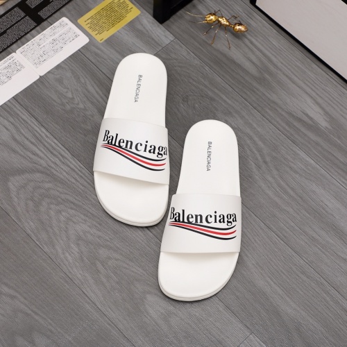Replica Balenciaga Slippers For Men #961206 $40.00 USD for Wholesale