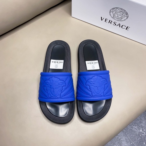 Versace Slippers For Men #961370 $42.00 USD, Wholesale Replica Versace Slippers