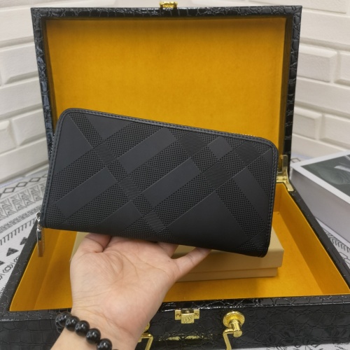 Replica Burberry AAA Man Wallets #961427 $45.00 USD for Wholesale