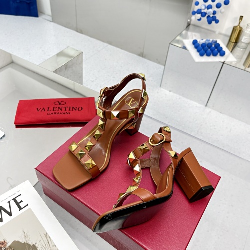 Replica Valentino Sandal For Women #962043 $76.00 USD for Wholesale