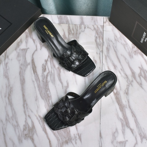 Replica Yves Saint Laurent YSL Slippers For Women #962064 $72.00 USD for Wholesale
