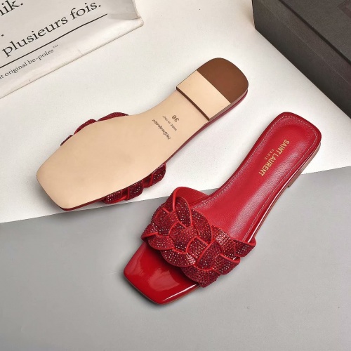 Replica Yves Saint Laurent YSL Slippers For Women #962083 $72.00 USD for Wholesale
