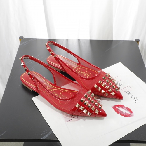 Replica Valentino Sandal For Women #962101 $80.00 USD for Wholesale