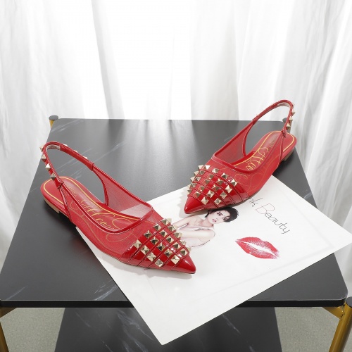 Replica Valentino Sandal For Women #962101 $80.00 USD for Wholesale