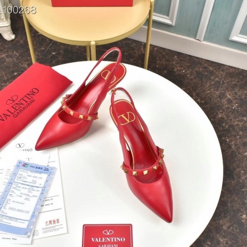 Replica Valentino Sandal For Women #962114 $82.00 USD for Wholesale