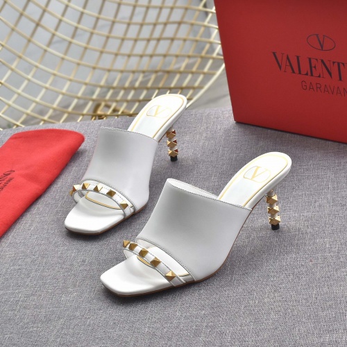 Valentino Slippers For Women #962120 $80.00 USD, Wholesale Replica Valentino Slippers