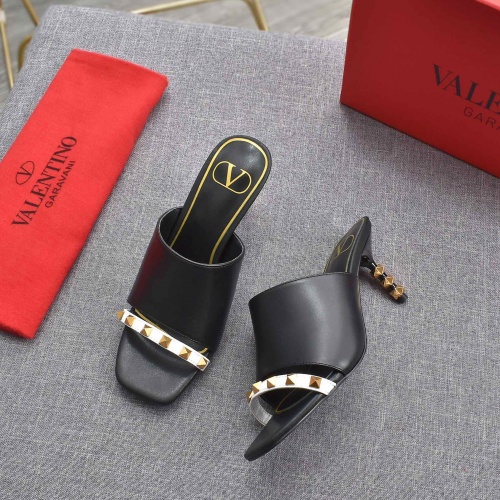 Replica Valentino Slippers For Women #962121 $80.00 USD for Wholesale