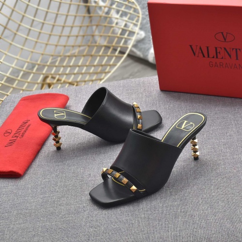 Replica Valentino Slippers For Women #962122 $80.00 USD for Wholesale