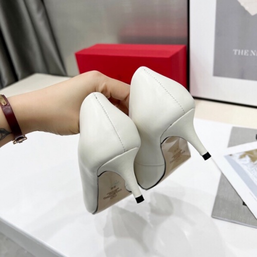 Replica Valentino High-Heeled Shoes For Women #962125 $80.00 USD for Wholesale