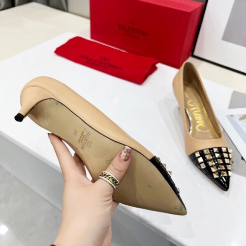 Replica Valentino High-Heeled Shoes For Women #962127 $80.00 USD for Wholesale