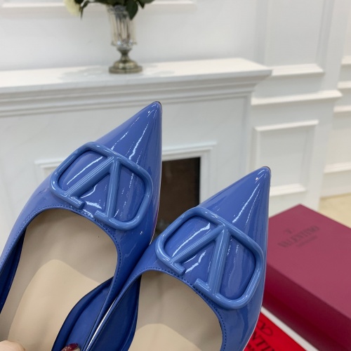 Replica Valentino Flat Shoes For Women #962157 $82.00 USD for Wholesale