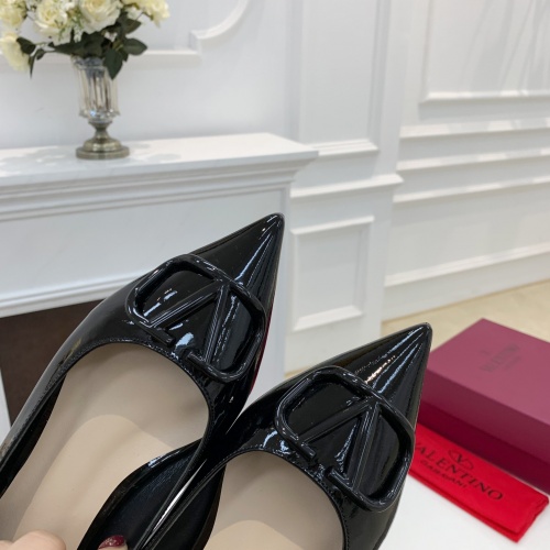 Replica Valentino Flat Shoes For Women #962158 $82.00 USD for Wholesale