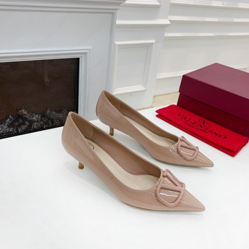 Replica Valentino High-Heeled Shoes For Women #962176 $82.00 USD for Wholesale