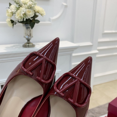 Replica Valentino High-Heeled Shoes For Women #962177 $82.00 USD for Wholesale