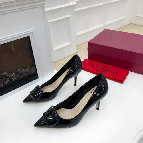 Replica Valentino High-Heeled Shoes For Women #962199 $82.00 USD for Wholesale
