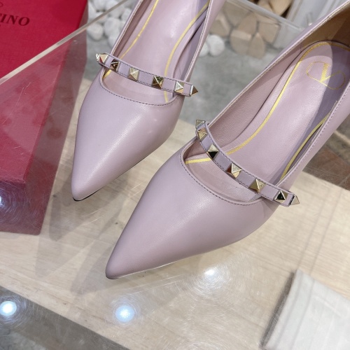 Replica Valentino High-Heeled Shoes For Women #962203 $85.00 USD for Wholesale