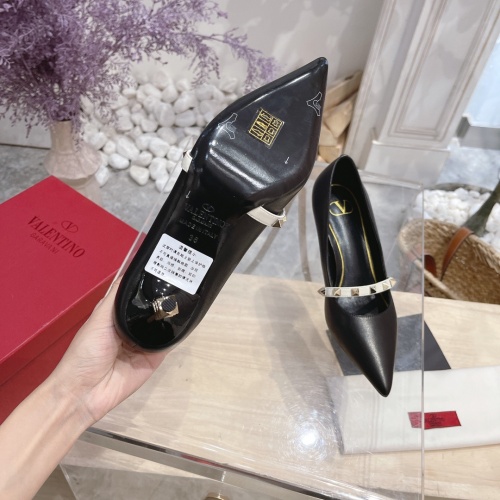 Replica Valentino High-Heeled Shoes For Women #962204 $85.00 USD for Wholesale
