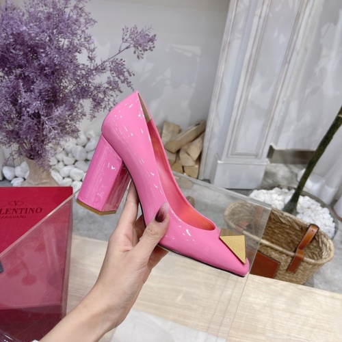 Replica Valentino High-Heeled Shoes For Women #962233 $88.00 USD for Wholesale