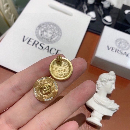 Replica Versace Earrings For Women #962416 $32.00 USD for Wholesale