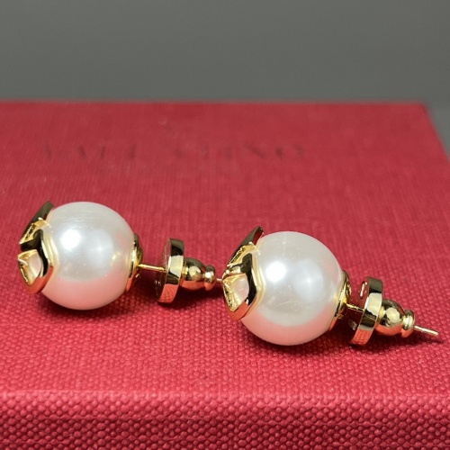 Replica Valentino Earrings For Women #962457 $32.00 USD for Wholesale