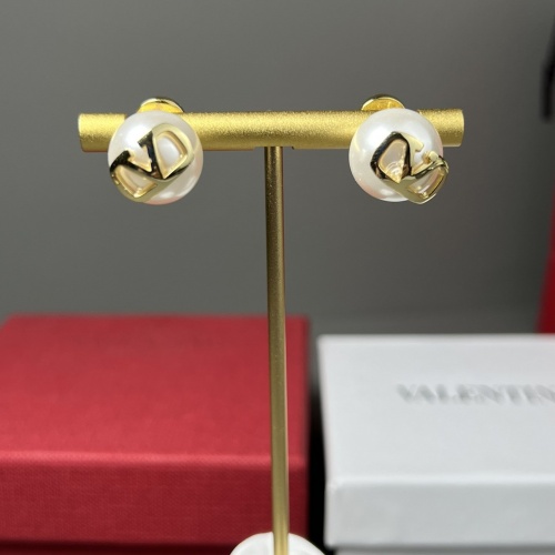 Replica Valentino Earrings For Women #962457 $32.00 USD for Wholesale