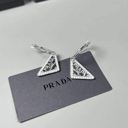 Replica Prada Earrings For Women #962463 $34.00 USD for Wholesale