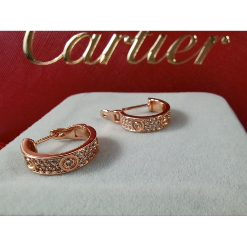Cartier Earring For Women #962467 $38.00 USD, Wholesale Replica Cartier Earrings