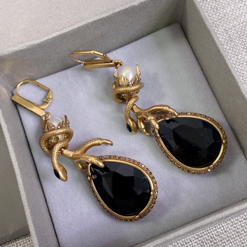 Replica Alexander McQueen Earrings For Women #962474 $39.00 USD for Wholesale